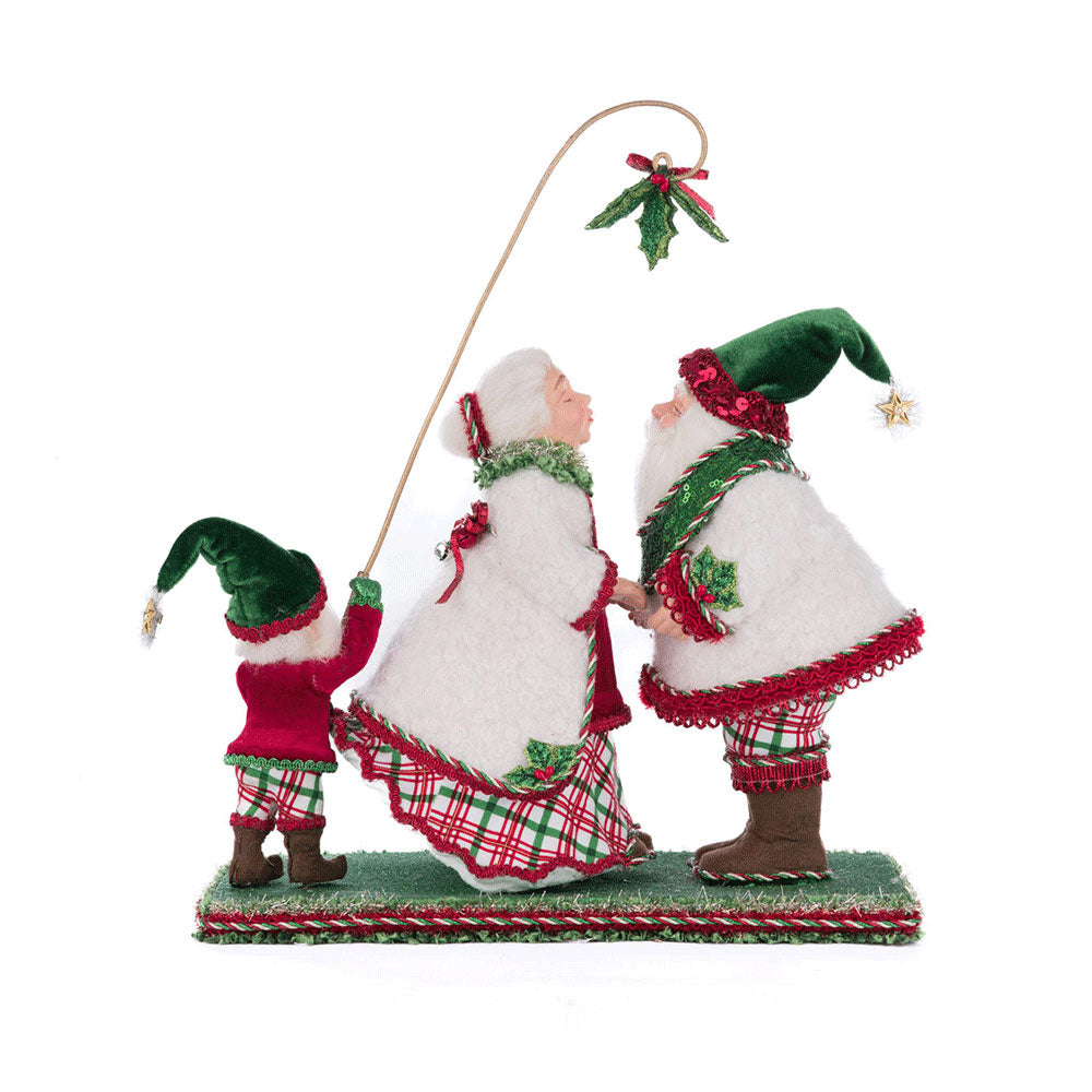 Holly Woods Mr. And Mrs. Claus Under The Mistletoe by Katherine's Collection