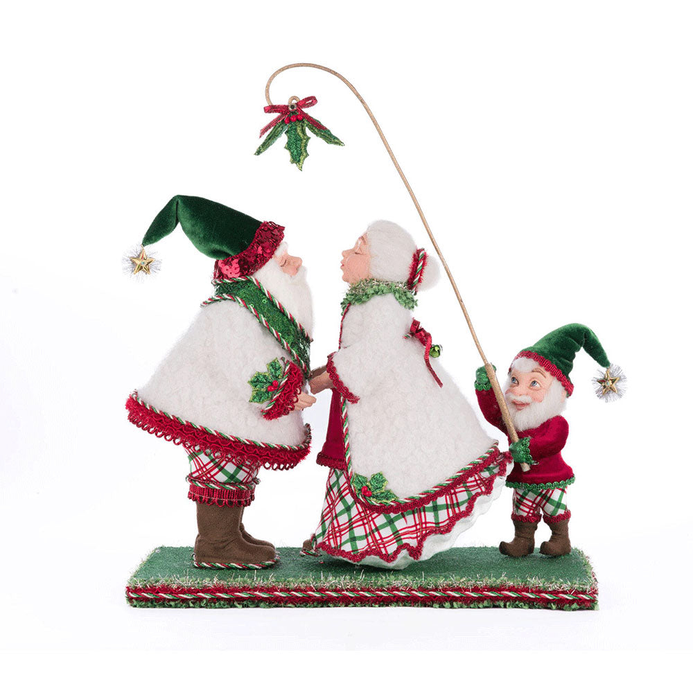Holly Woods Mr. And Mrs. Claus Under The Mistletoe by Katherine's Collection