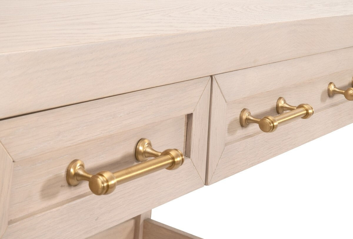Stella Desk - LIght Honey Oak