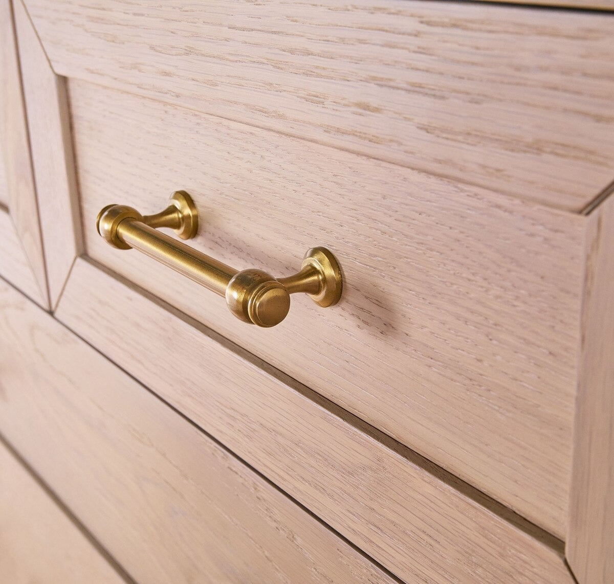 Stella High Chest - Light Honey Oak