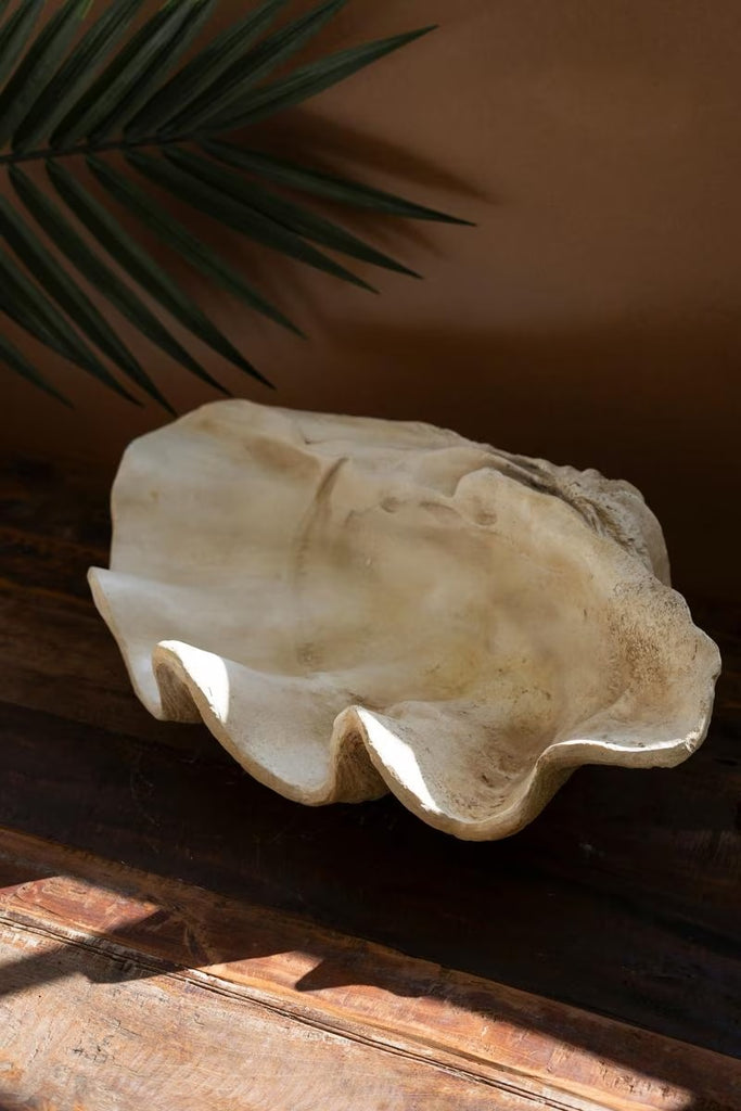 Giant Resin Clam Shell