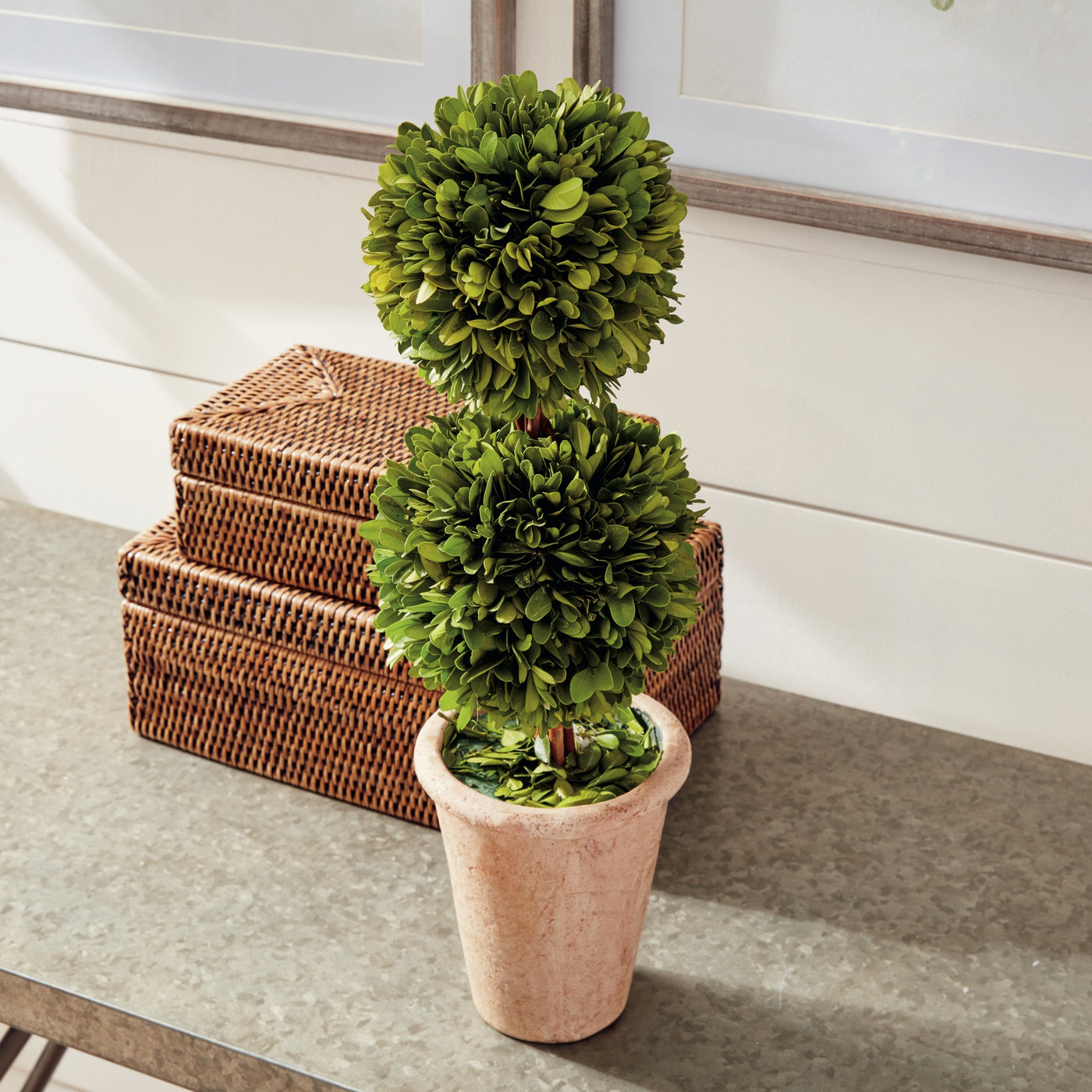 Beaumont Double Sphere Topiary – 20"