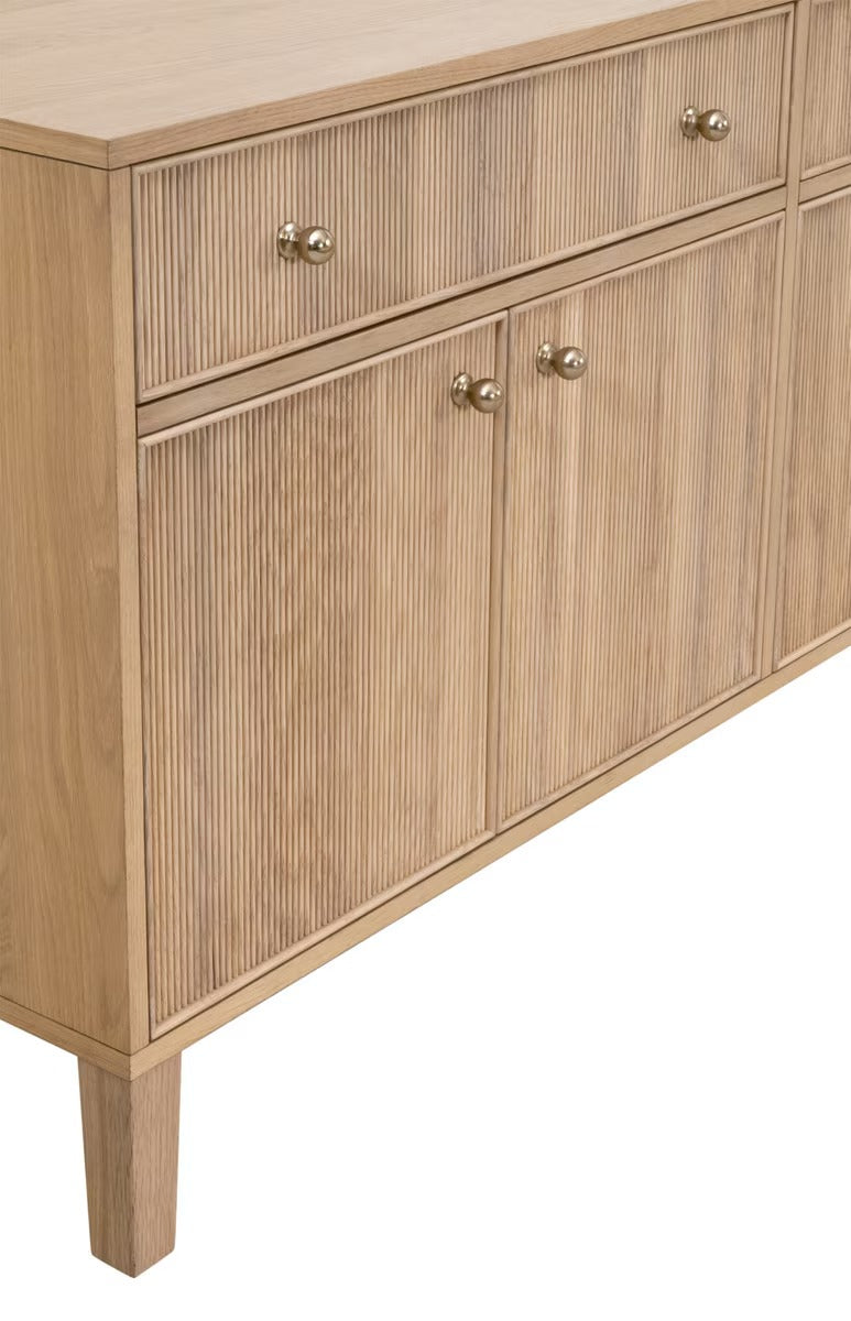 Highland Double Dresser - Natural Oak