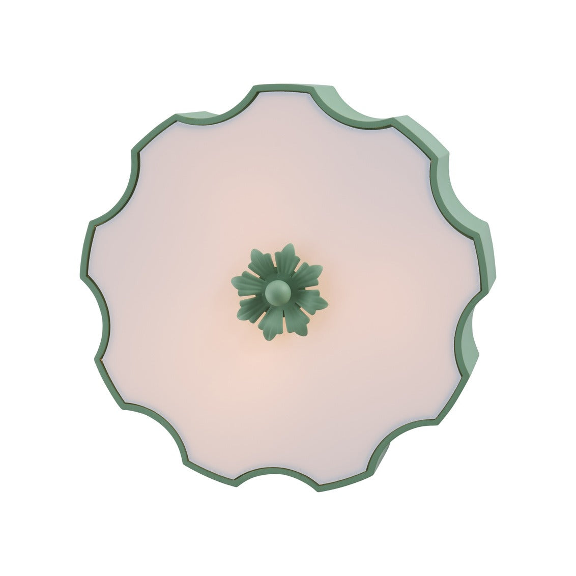 Fancy Wiggly Flush Mount