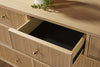 Highland Double Dresser - Natural Oak