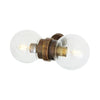 Bantry Double Globe Wall Sconce