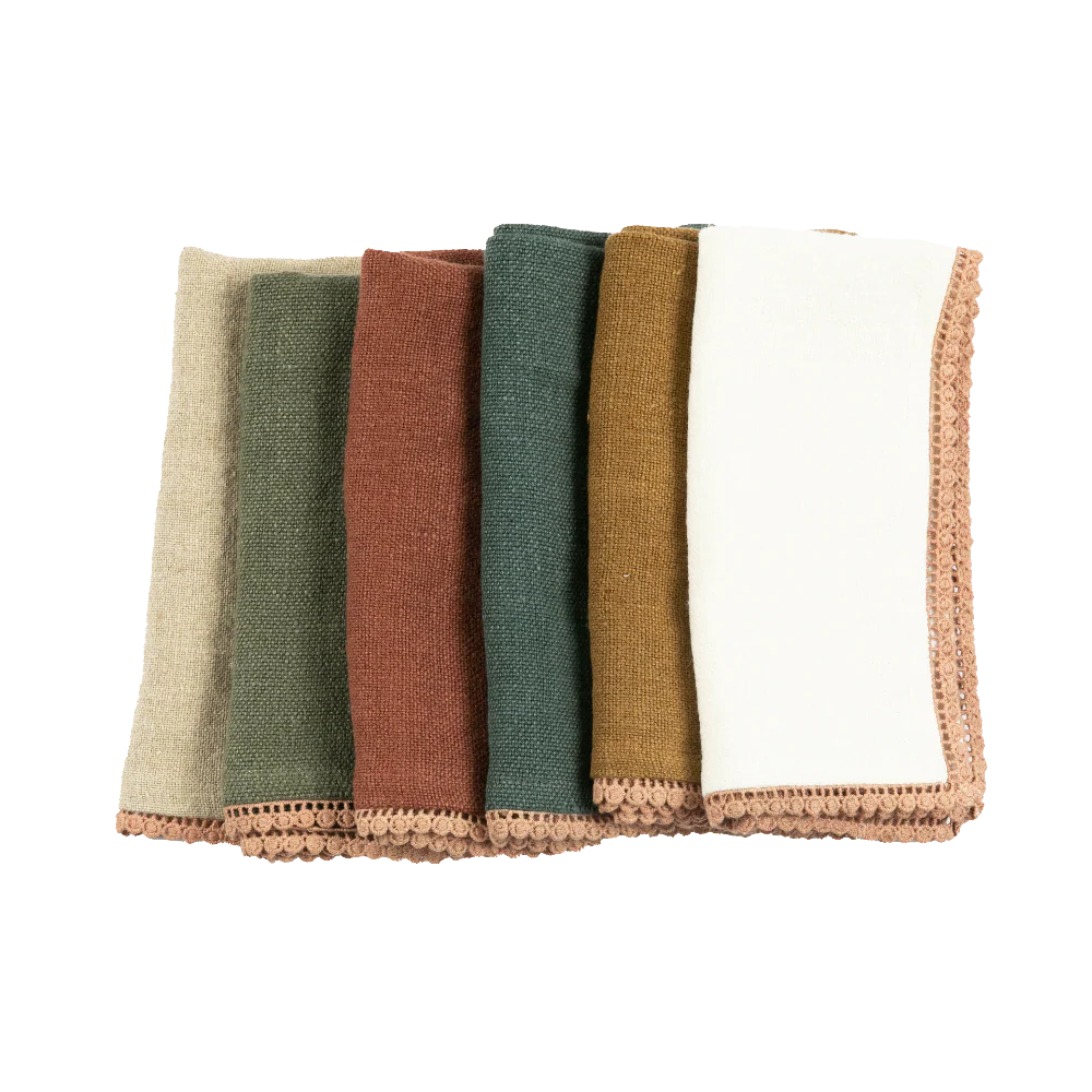 Lace Edge Table Linens