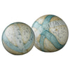 Tidewater Glass Spheres - Set of 2