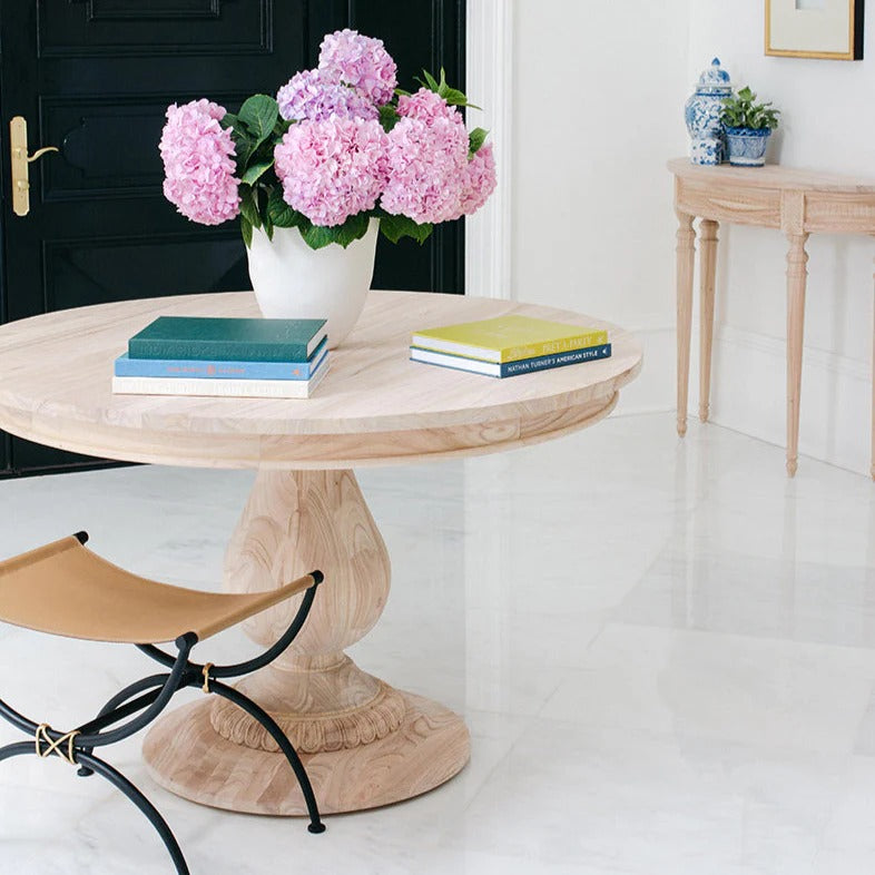 Charlotte Pedestal Table - 55"