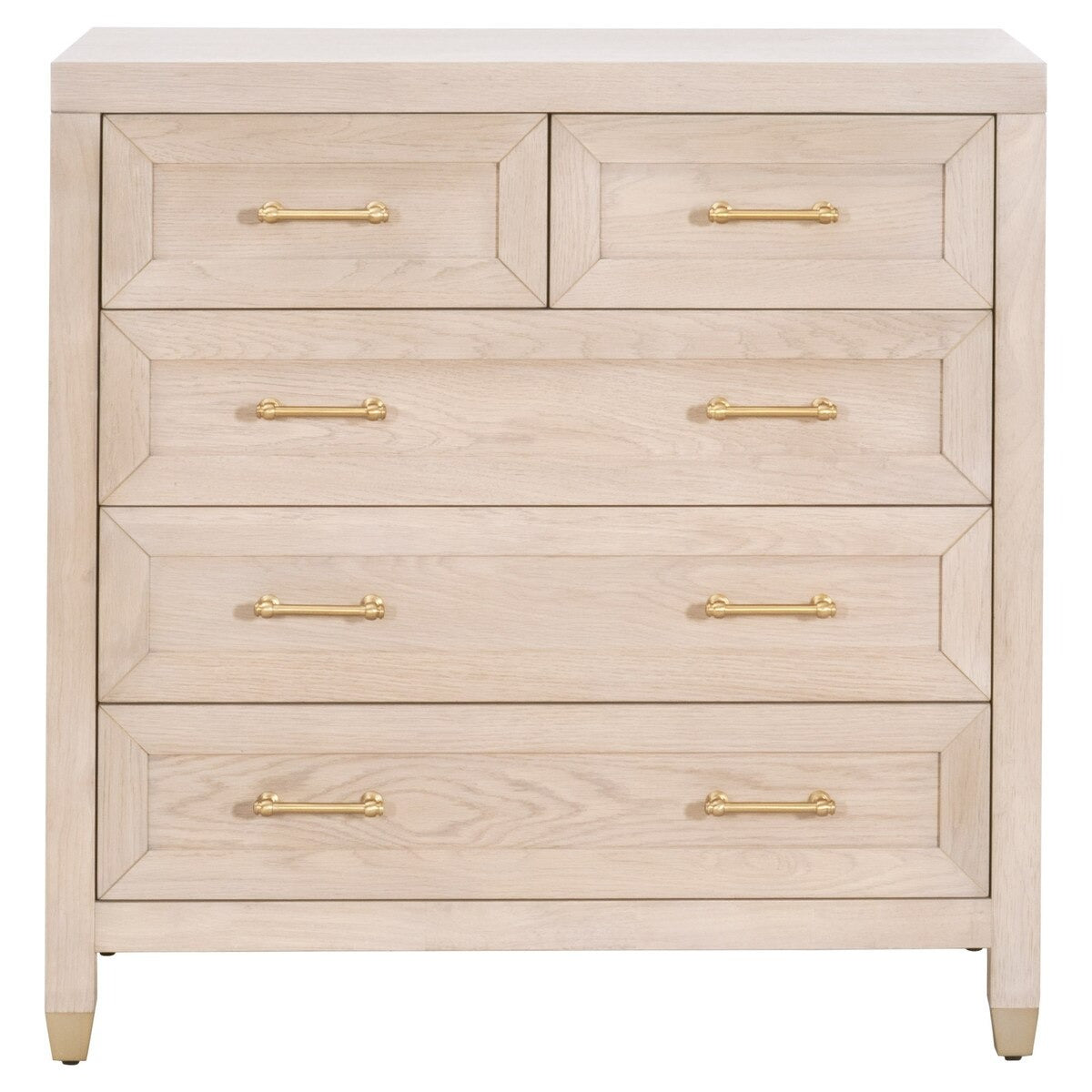 Stella High Chest - Light Honey Oak