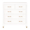 Stella High Chest - Matte White