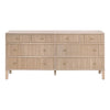 Highland Double Dresser - Natural Oak