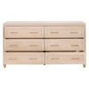 Stella Double Dresser - Light Honey Oak