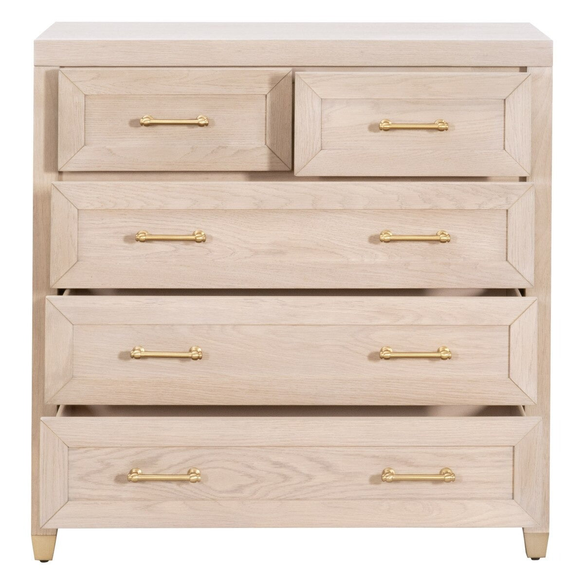 Stella High Chest - Light Honey Oak