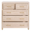 Stella High Chest - Light Honey Oak