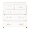 Stella High Chest - Matte White
