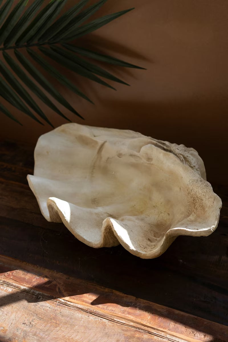 Giant Resin Clam Shell