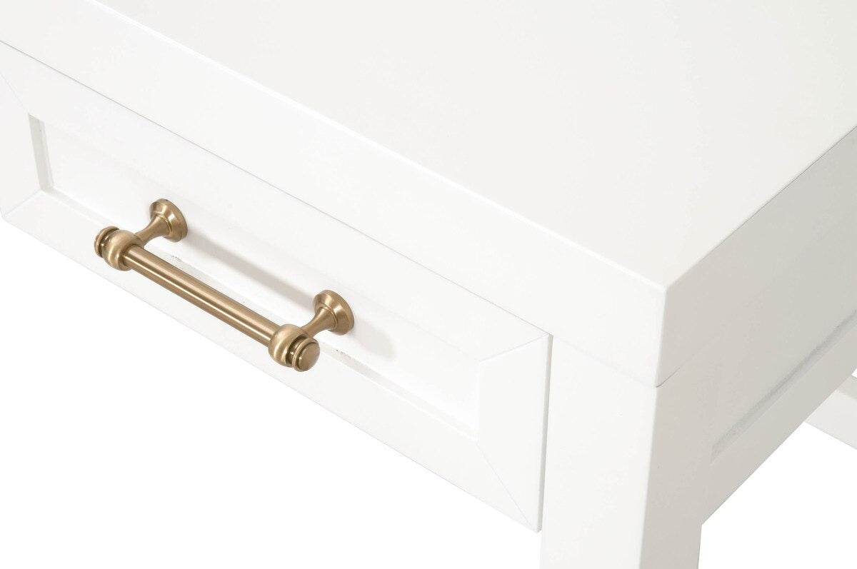 Stella Desk - Matte White