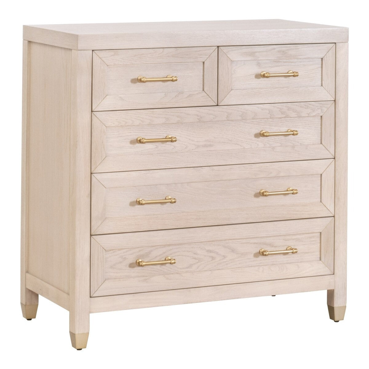 Stella High Chest - Light Honey Oak