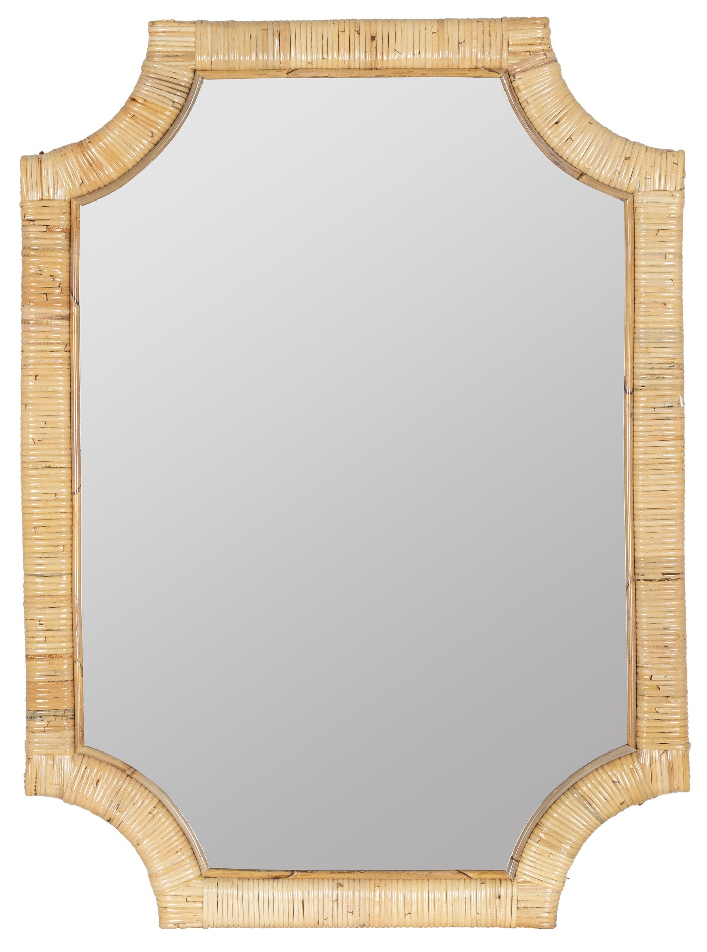 Lina Rattan Wall Mirror