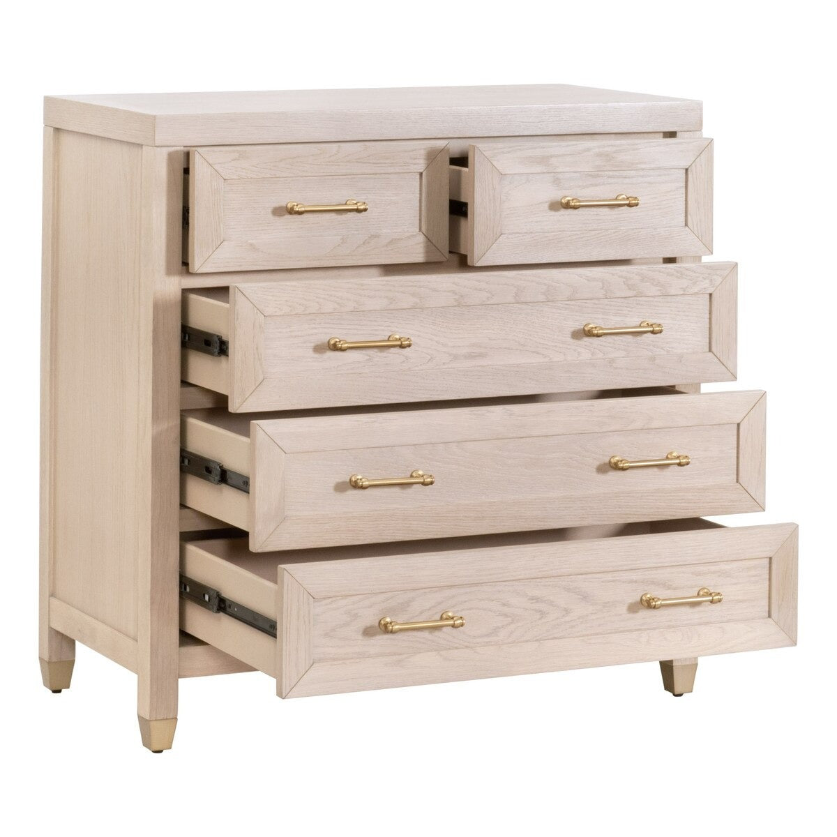 Stella High Chest - Light Honey Oak