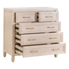 Stella High Chest - Light Honey Oak