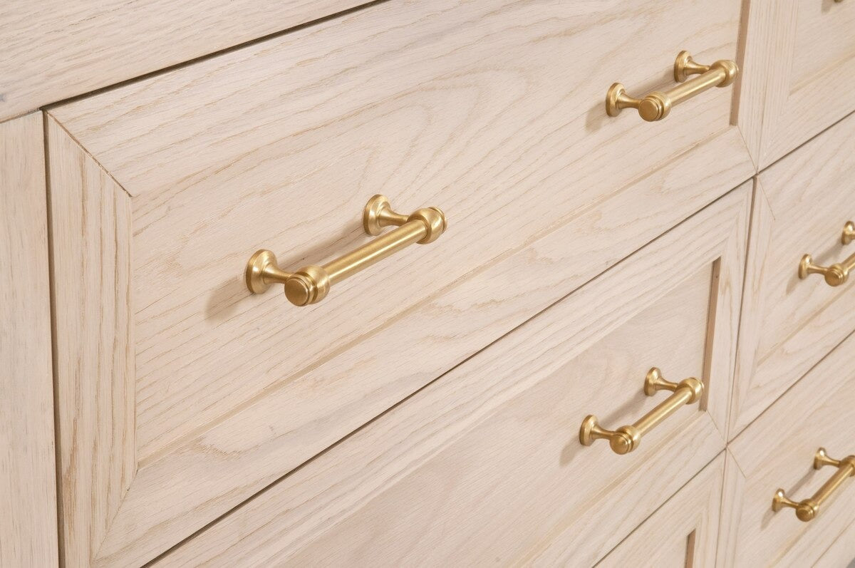 Stella Double Dresser - Light Honey Oak