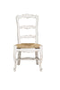 French Country Ladderback Side Chair