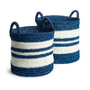 Marina Stripe Market Totes – Set of 2