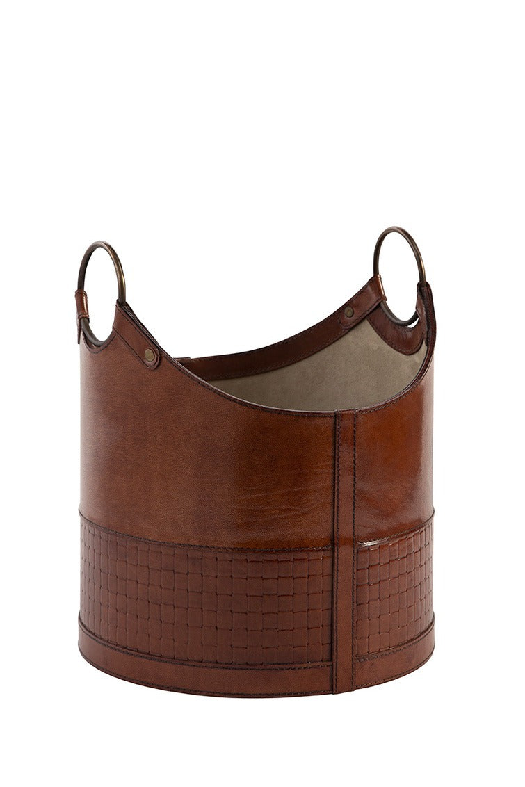 Dunhill Leather Basket