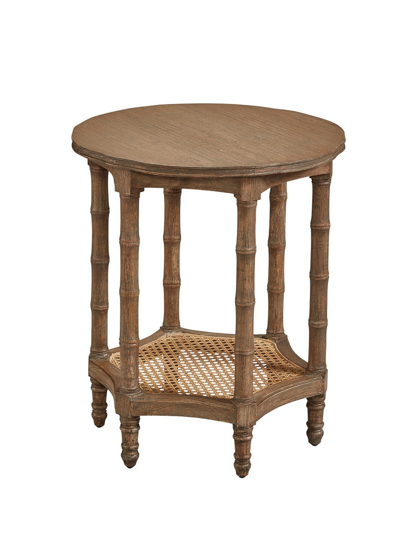 Cane Hill End Table