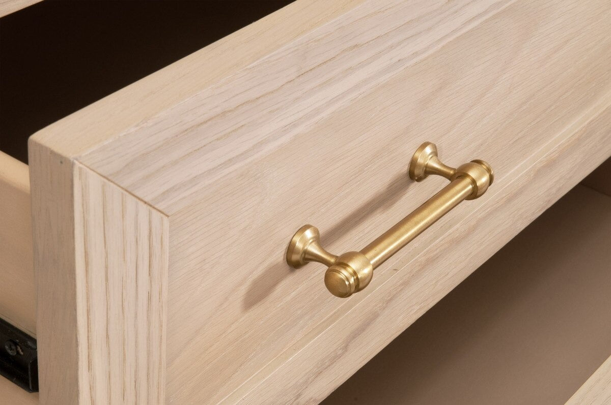Stella Double Dresser - Light Honey Oak