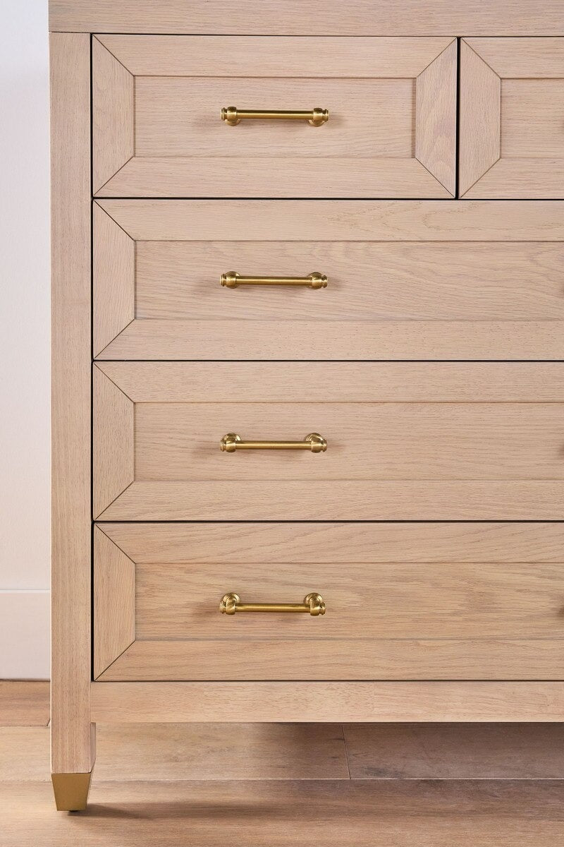 Stella High Chest - Light Honey Oak