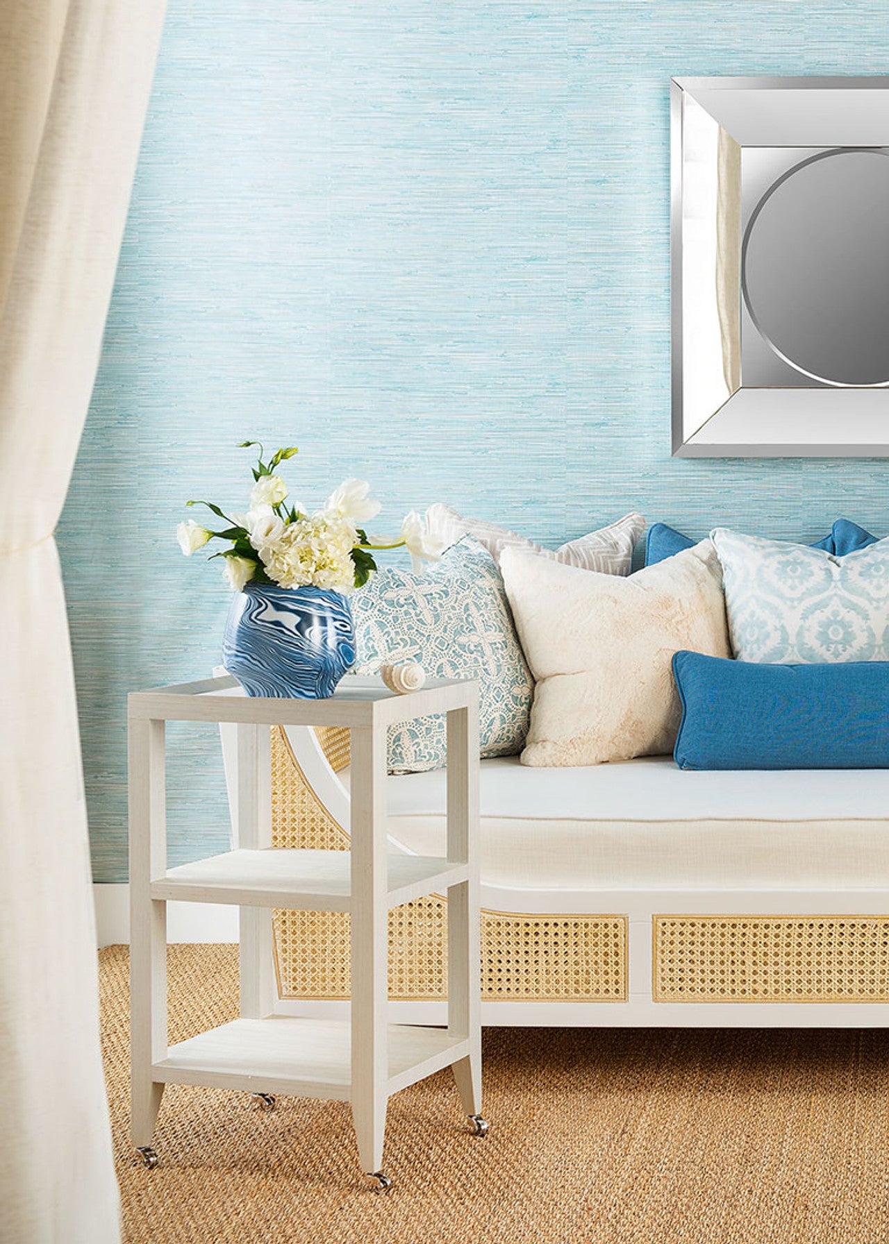 Isadora Side Table - White