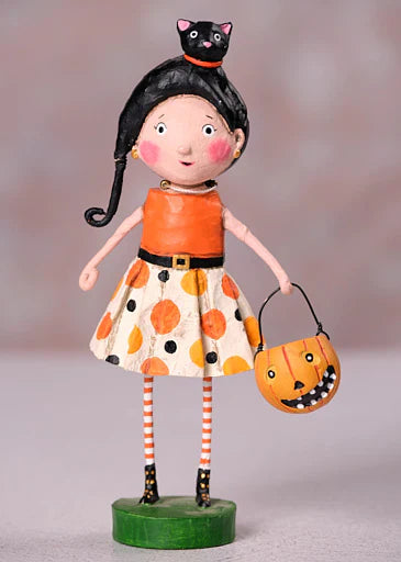 Kit Kat Halloween Figurine by Lori Mitchell