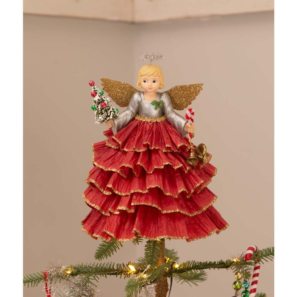 Kitschmas Angel Tree Topper by Bethany Lowe Designs