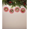 Kitschmas Rosette Ornaments Set of 4