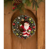Kitschmas Santa in Wreath by Bethany Lowe Designs