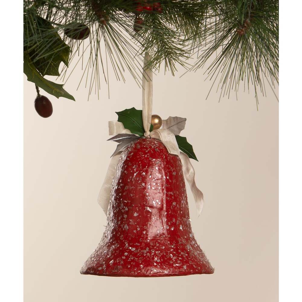 6" Kitschmas Snowman in Bell by Bethany Lowe Designs