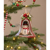 6" Kitschmas Snowman in Bell by Bethany Lowe Designs