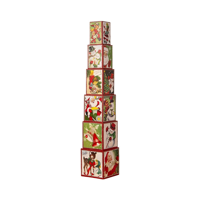 Kitschmas Stacking Blocks Set of 6