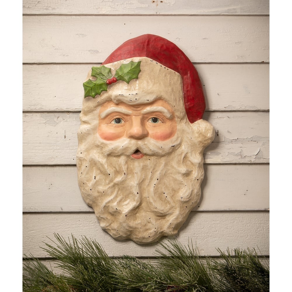 Large Vintage Santa Head by Bethany Lowe Designs