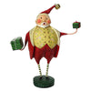 Jolly Good Fun Santa Figurine by Lori Mitchell- RETIRED