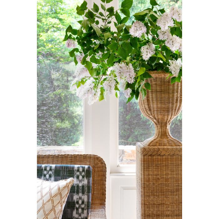 Calais Woven Urn with Square Base