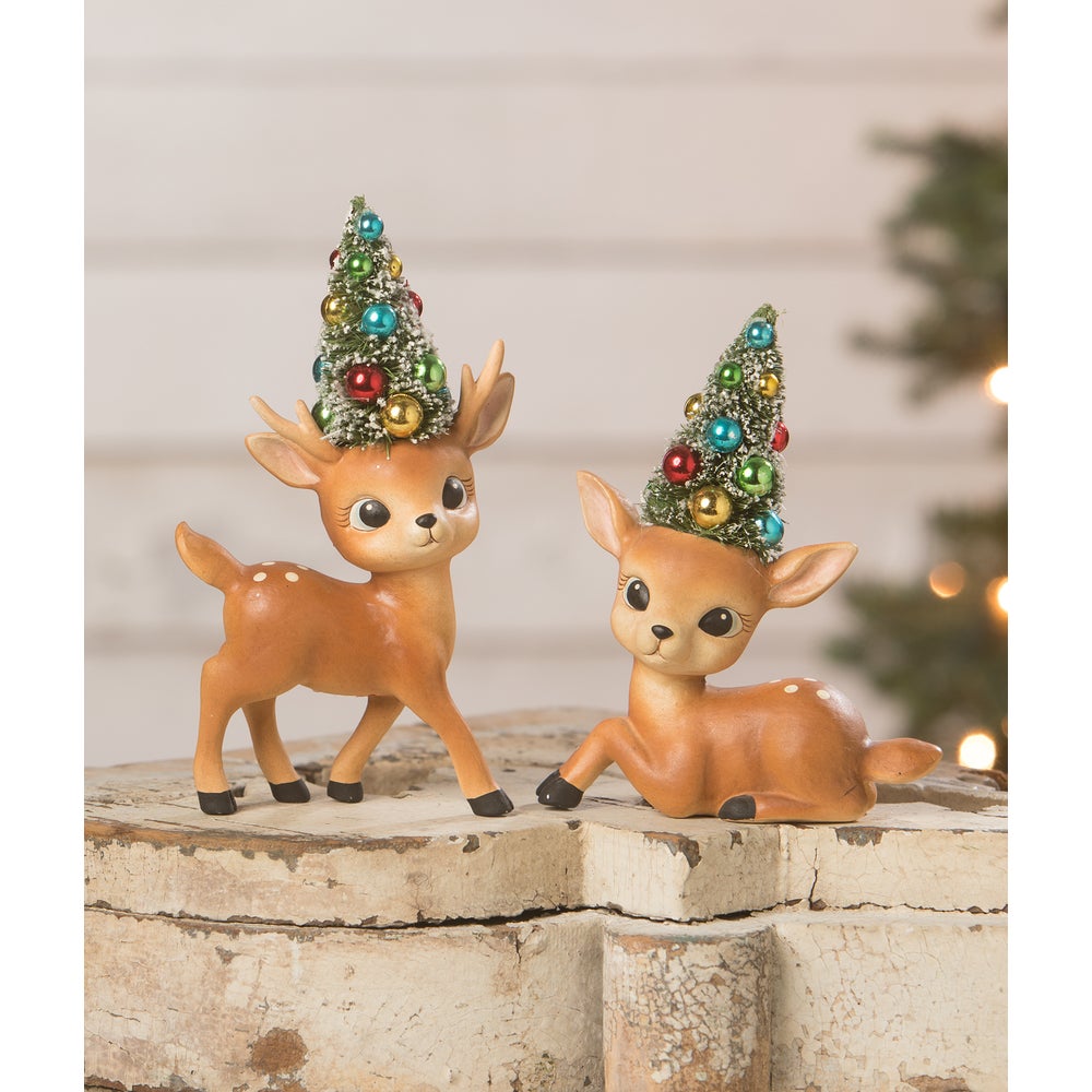 Merry & Bright Standing Reindeer