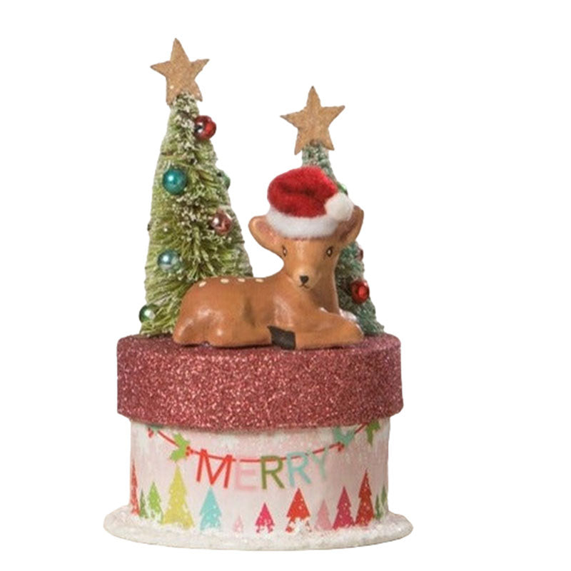 Merry Brights Deer on Box