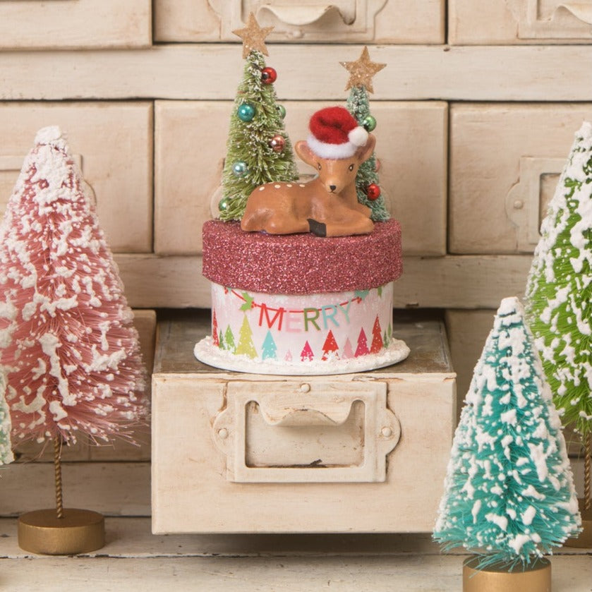 Merry Brights Deer on Box