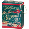 Hollywood Christmas Retro Mica Snow