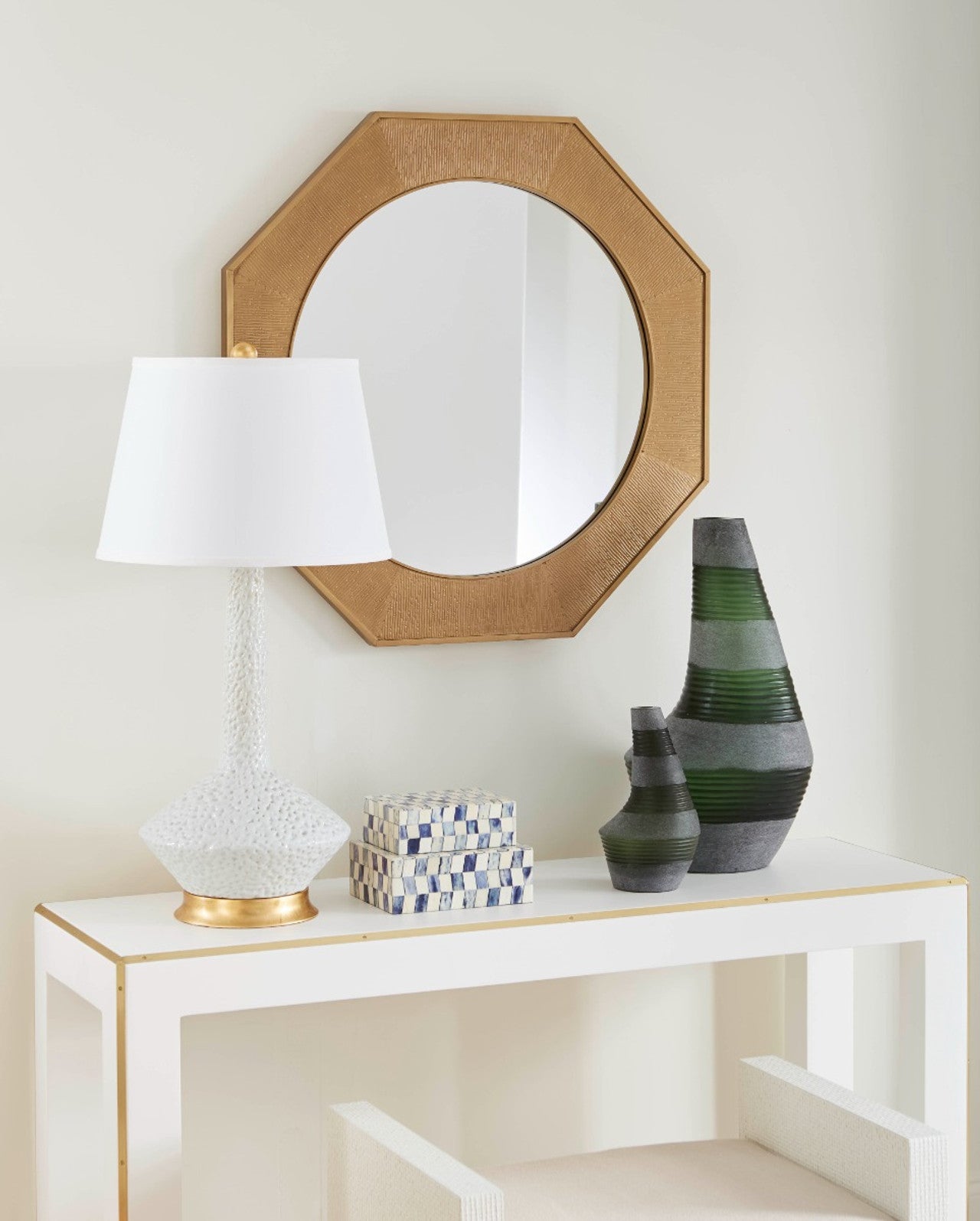 Melissa Console Table - White