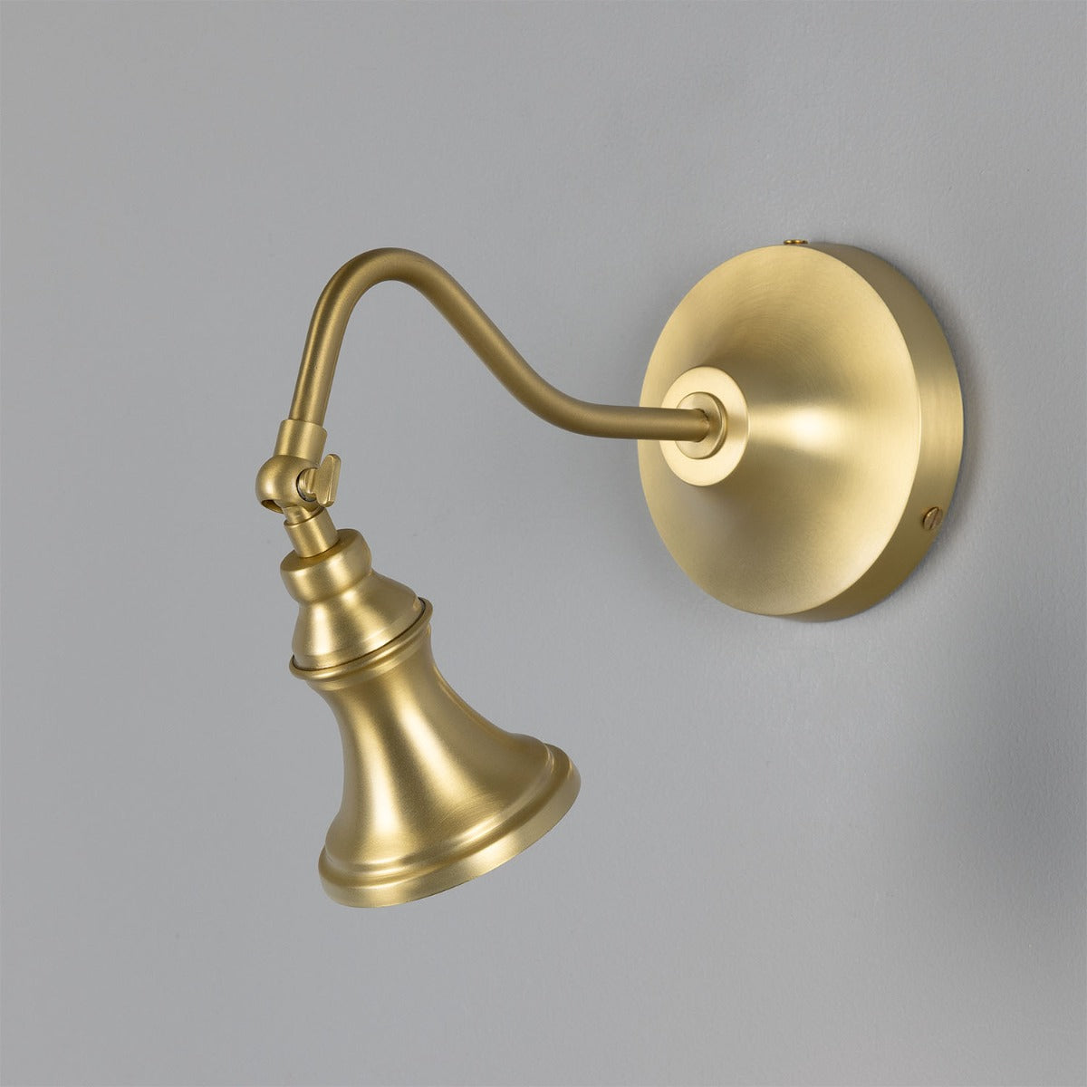 Kent Adjustable Brass Spotlight